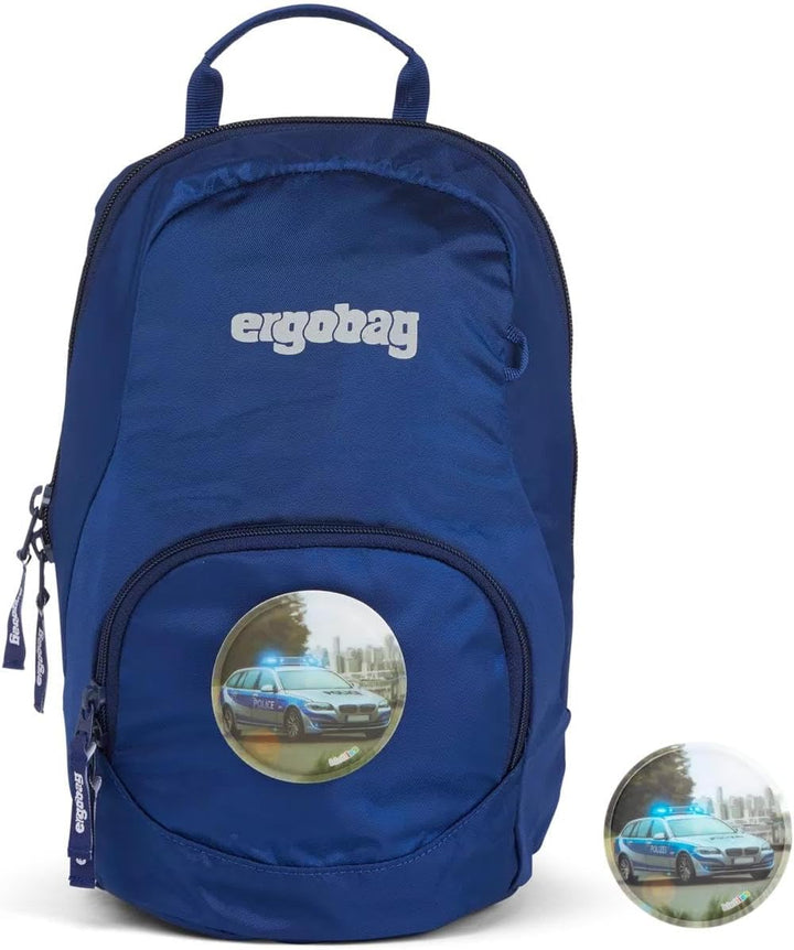 ergobag Ease Small Freizeitrucksack, Kindergartenrucksack, 6 Liter, 270 g Einheitsgrösse Bärni - Bla