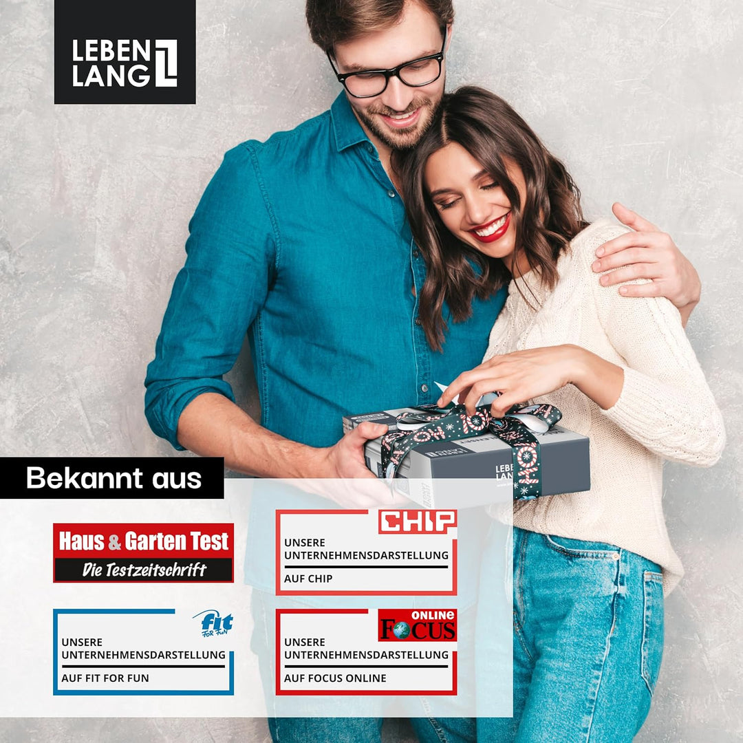 Salz und Pfeffermühle Elektrisch Set - Kipp-Sensor & Wiederaufladbar I Automatische & Elektrische Pf