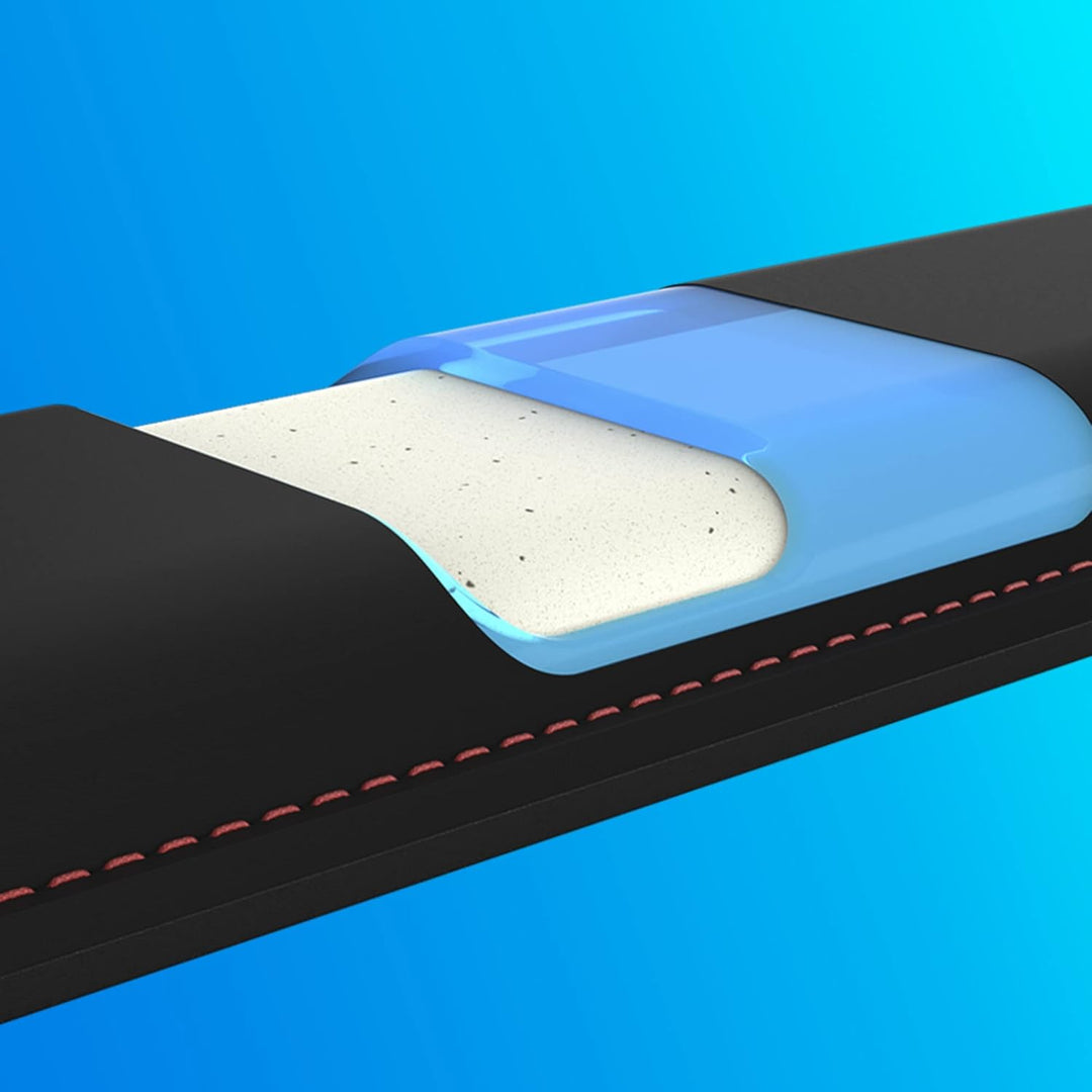 HyperX Ergonomisch, Wrist Rest Pad, Gummi, Schwarz Single, Single