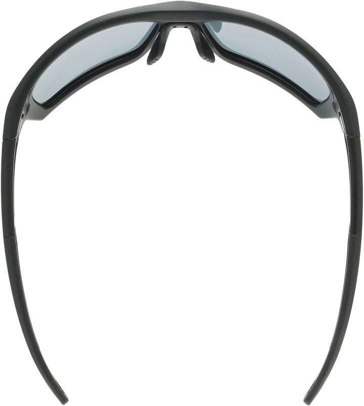 uvex Unisex Sportstyle 232 P Sportbrille (1er Pack) Einheitsgrösse Black Mat/Silver, Einheitsgrösse