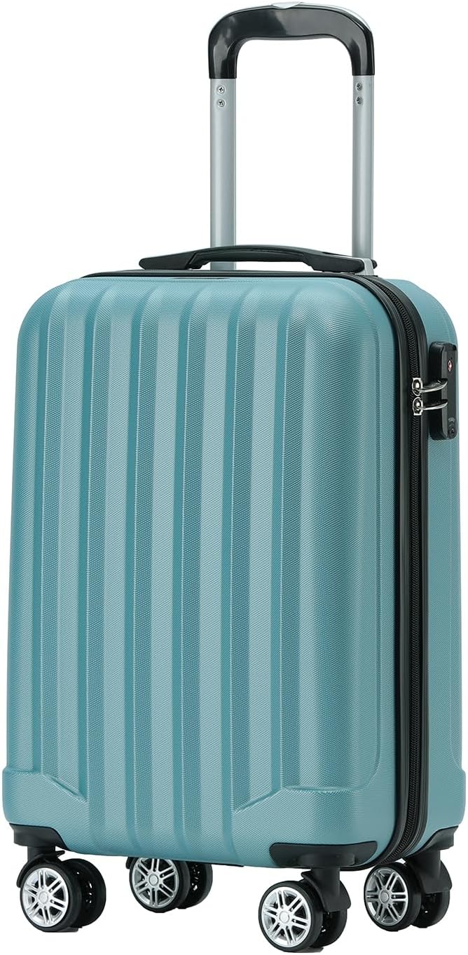 BEIBYE TSA-Schloss 2080 Hangepäck Zwillingsrollen neu Reisekoffer Koffer Trolley Hartschale Set-XL-L