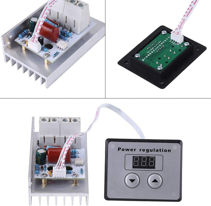 10000W SCR Regler Dimmer AC 220V 80A Spannungsregler PWM-Regler SCR-Speed Control-Dimmer-Thermostat