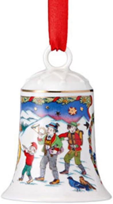 Hutschenreuther Porzellan-Glocke Weihnachten 2013