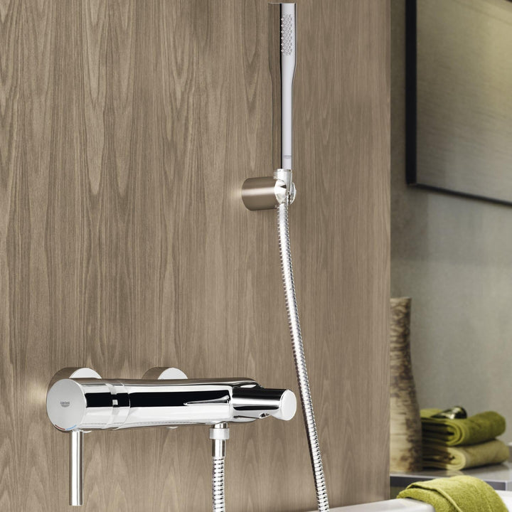 GROHE Euphoria Cosmopolitan - Stick Wandhalterset (wassersparend, 1 Strahlart, Antikalk-System), chr