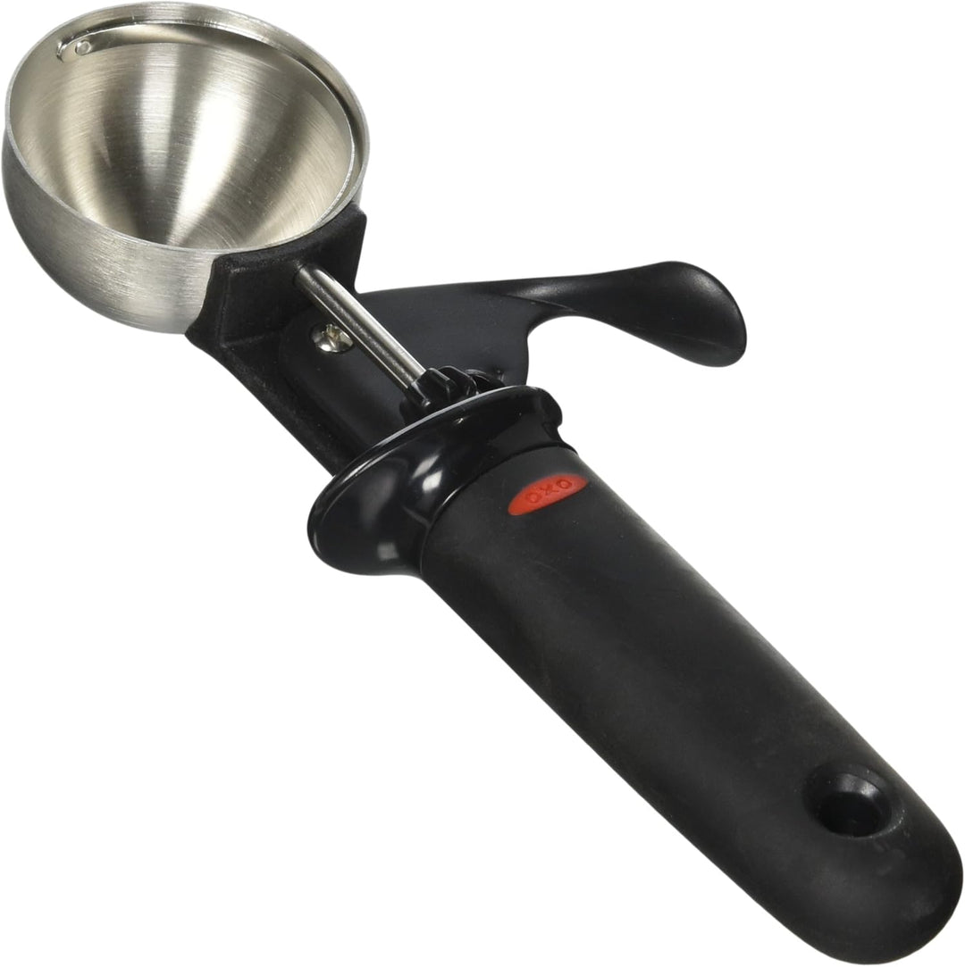 OXO Eisportionierer, 20,3 cm lang, Schwarz 8" Length - Scoop Schwarz, 8" Length - Scoop Schwarz