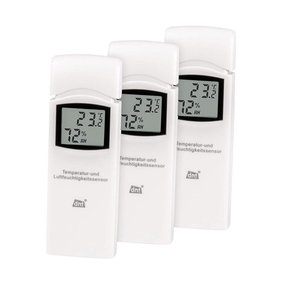 DNT 3er-Spar-Set Zusatz-Thermo-/Hygrosensor DNT000005 RoomLogg PRO WeatherScreen PRO