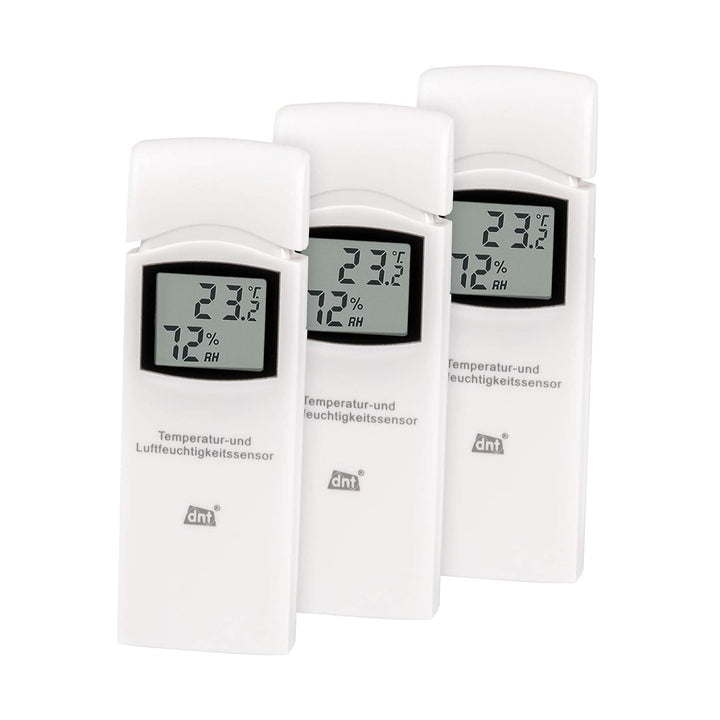 DNT 3er-Spar-Set Zusatz-Thermo-/Hygrosensor DNT000005 RoomLogg PRO WeatherScreen PRO