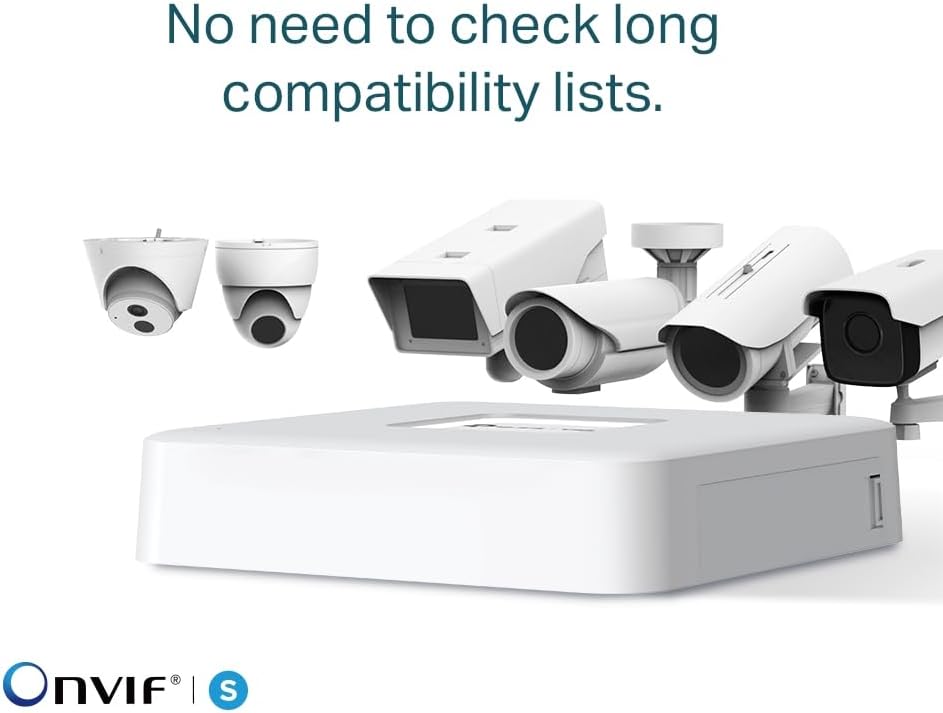 4-Kanałowy Raster sieciowy PoE VIGI NVR1104H-4P