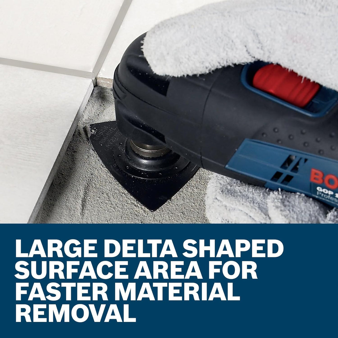BOSCH Starlock OSL300CR Oszillierendes Multifunktionswerkzeug Hartmetall-Körnung, Delta-Raspel, 7,6