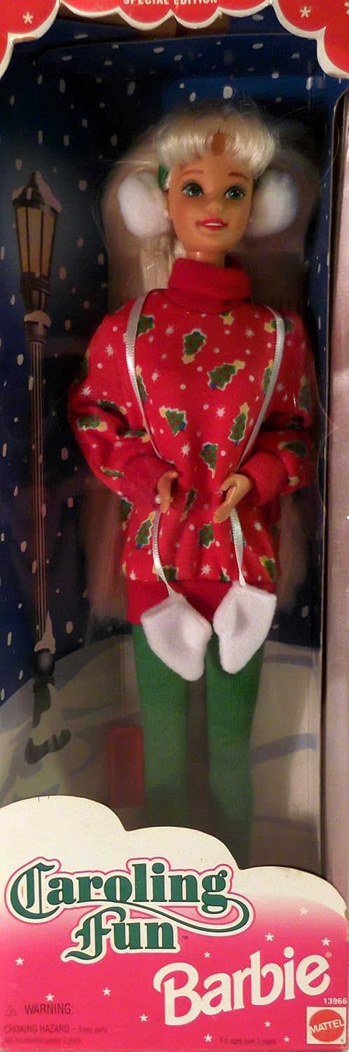 Caroling Fun Barbie 1995