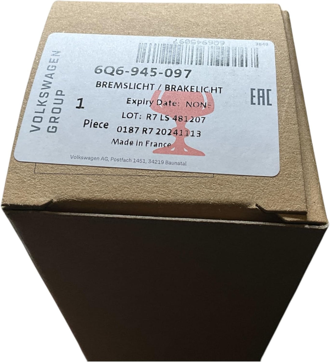 Original Bremsleuchte Zusatzbremsleuchte hochgesetzte 3. Bremsleuchte 6Q6945097