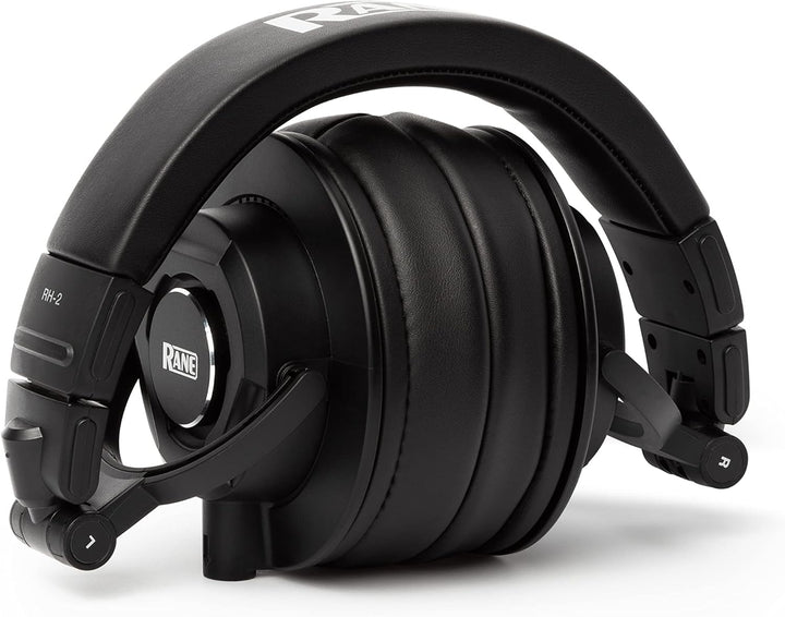 Rane RH2 RH-2 - 50mm Full-Response, High-Fidelity Over-Ear Kopfhörer mit vollständig zusammenklappba