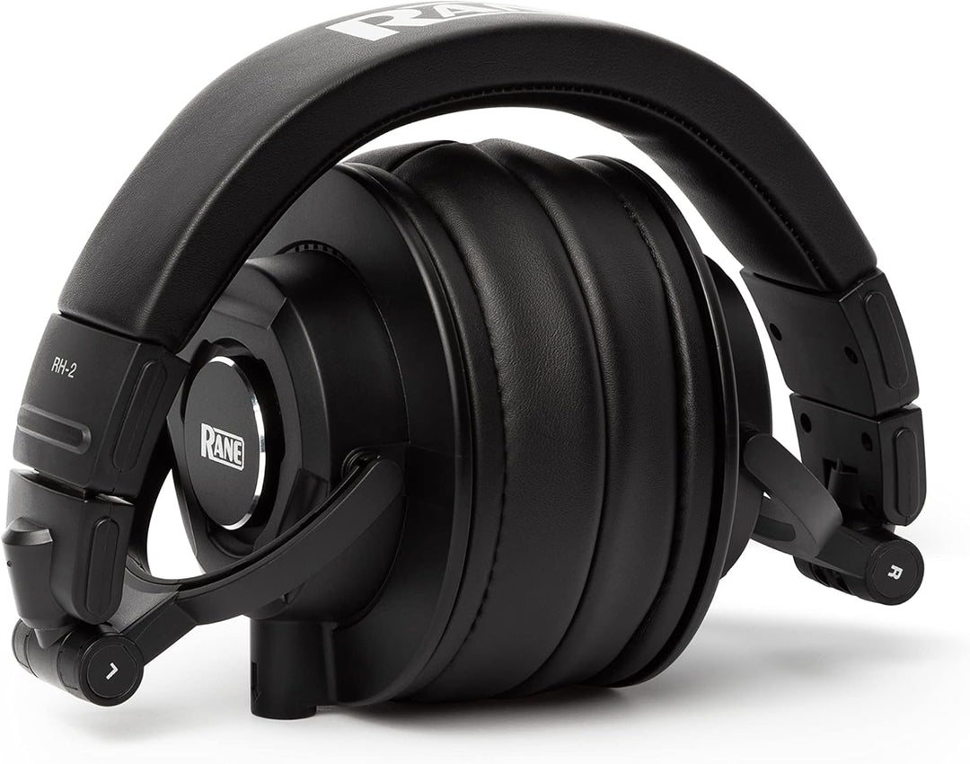 Rane RH2 RH-2 - 50mm Full-Response, High-Fidelity Over-Ear Kopfhörer mit vollständig zusammenklappba