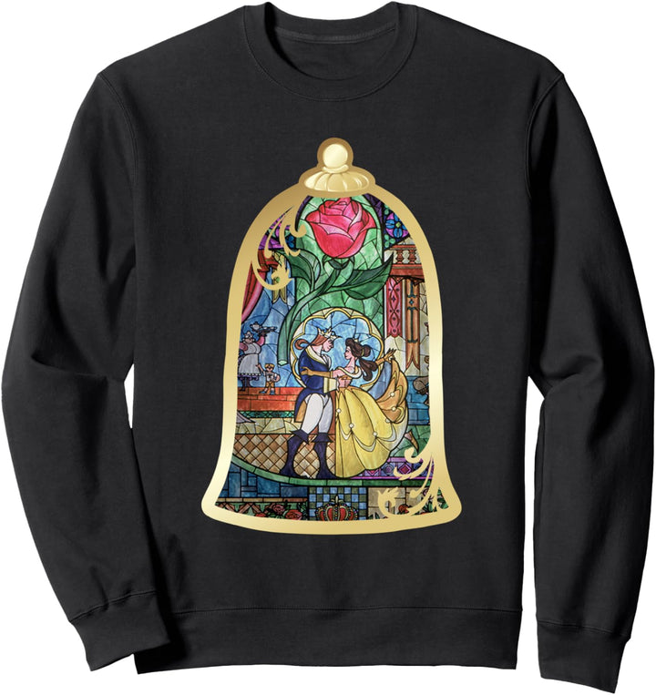 Disney Beauty and the Beast Stained Glass Sweatshirt