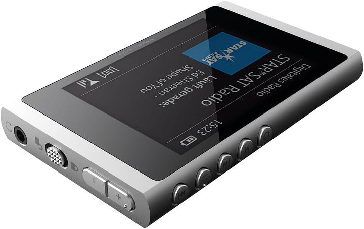 VR-Radio DAB Radio: Digitales Slim-Taschenradio DAB+/FM, Akku, Ohrhörer, Alu-Gehäuse (DAB Mini Radio