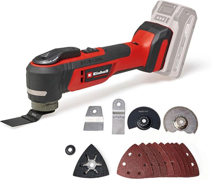 Einhell Professional Akku-Multifunktionswerkzeug TP-MG 18 Li BL-Solo Power X-Change (18 V, 3 Funktio