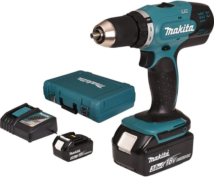 Makita ddf453rfe – Bohrschrauber, 18 V, Schwarz, Blau, ohne Akku