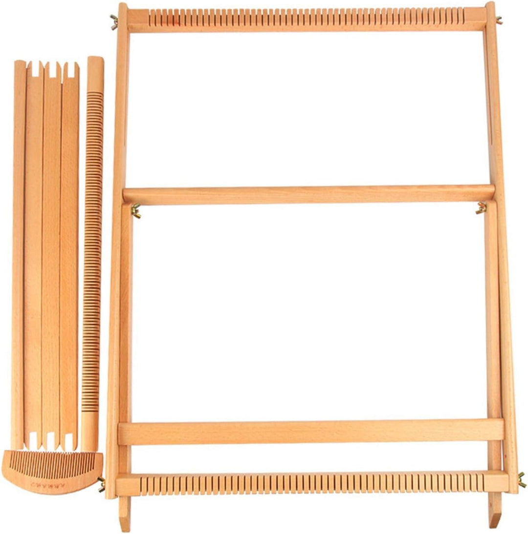 Veeteah Schärbretter zum Weben | DIY-Textil-Nähwerkzeug für Kinder | WeavingStrickmaschine Kit Holzt
