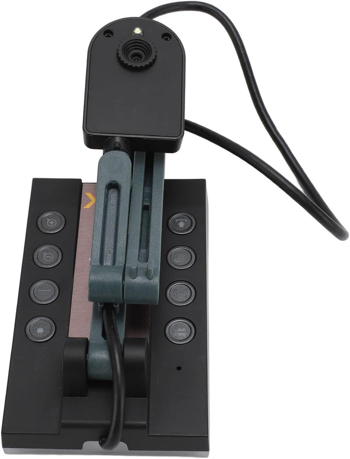 15MP Dokumentenkamera, HDMI 4K 30fps Faltbare Dokumentenkamera, Unterstützt 128G Speicherkarte, für
