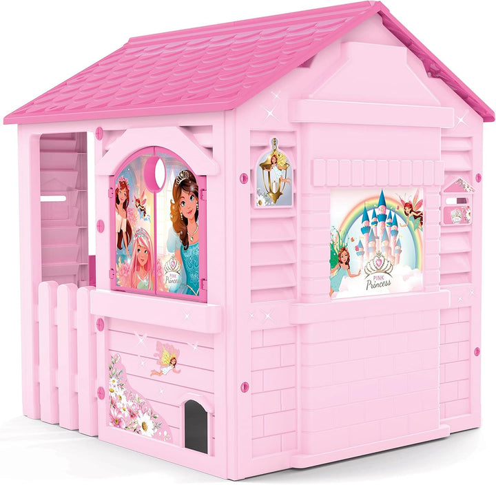 Chicos - Pink Princess Spielhaus Kinder Outdoor | Robuster und langlebiger | Gartenhaus Kinder für J