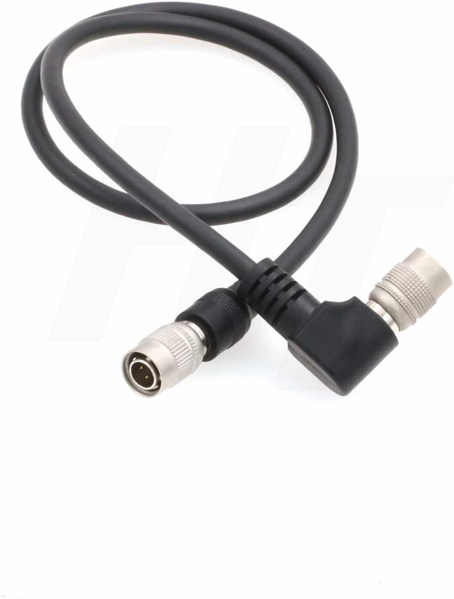 HangTon Stromkabel Stecker Hirose 4-polig auf Hirose 4-polig für Soundgeräte MixPre 688 Mixer Zoom F