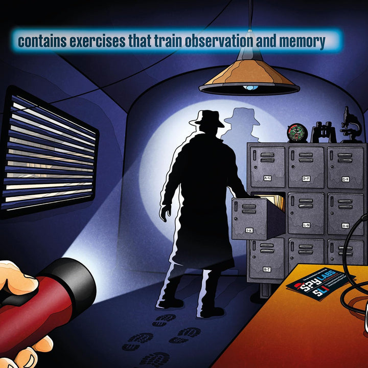 Kosmos 617240 Spy Labs Incorporated Detective Toolkit, Detective case, Detective Toys for Children f