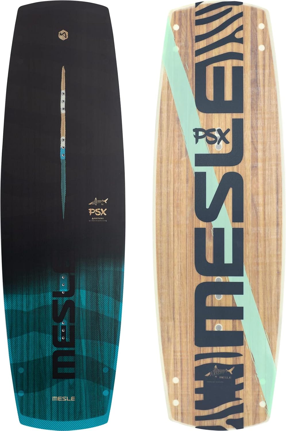 Mesle Wakeboard PSX, Längen 135-147 cm, Cable Park Pro Flex Board für Obstacle 141.0 Zentimeter, 141