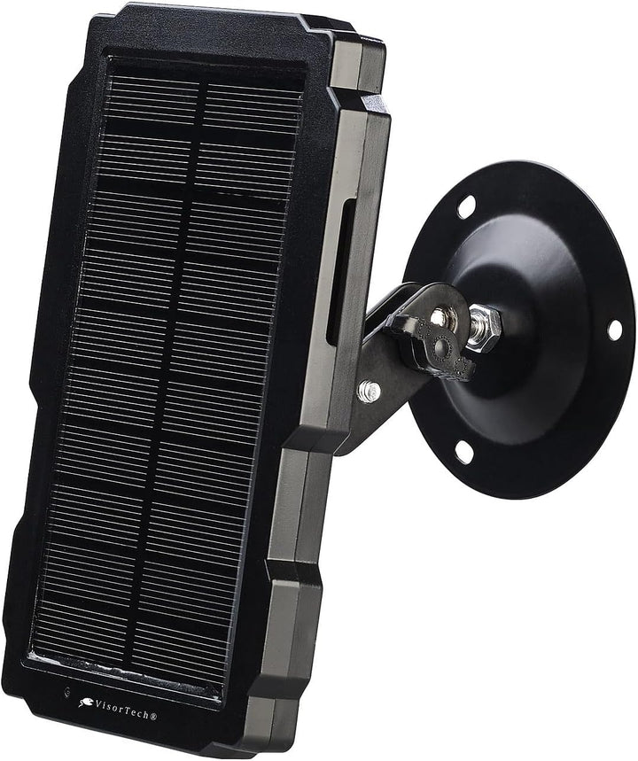 VisorTech 4G-Solar-Wildkamera: 4G/LTE-Akku-Wildkamera mit 2K-Auflösung und Akku-Solarpanel, 5.000 mA