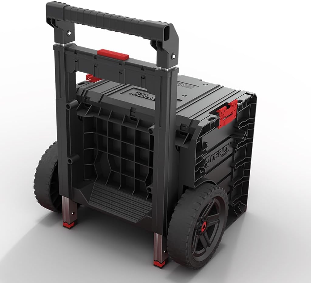 XL Modular Wählbar Werkzeugtrolley, Werkstattkoffer Set, Werkstattwagen Set aus Q-Brick Serie mit vi