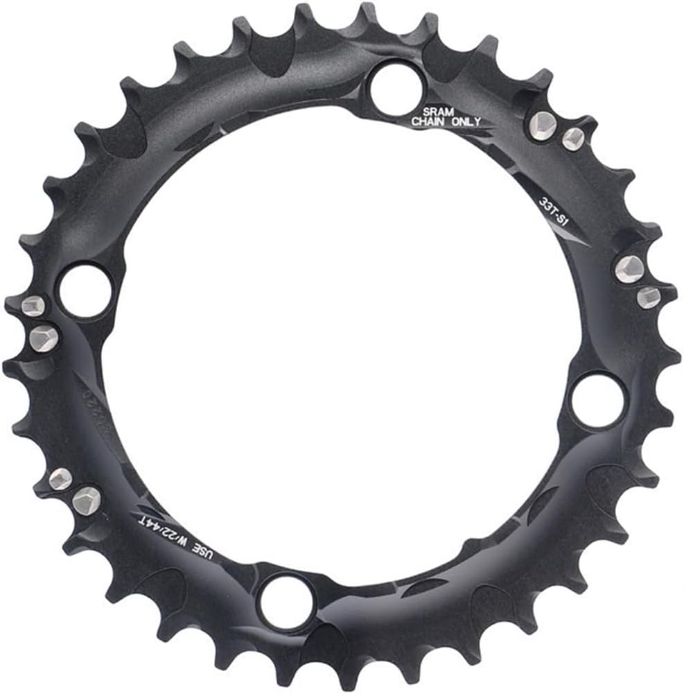 Sram Truvativ Kettenblatt Schwarz 33 Zähne, Schwarz 33 Zähne