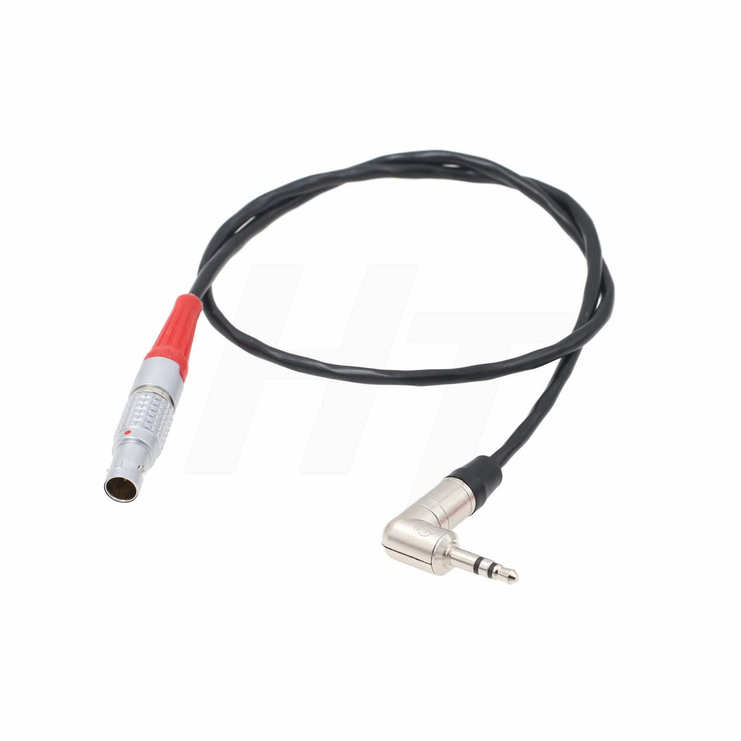 HangTon Timecode-Kabel 5-polig auf 3,5 mm TRS für Ambient NanoLockit Sound Geräte 633 auf DSLR Tenta