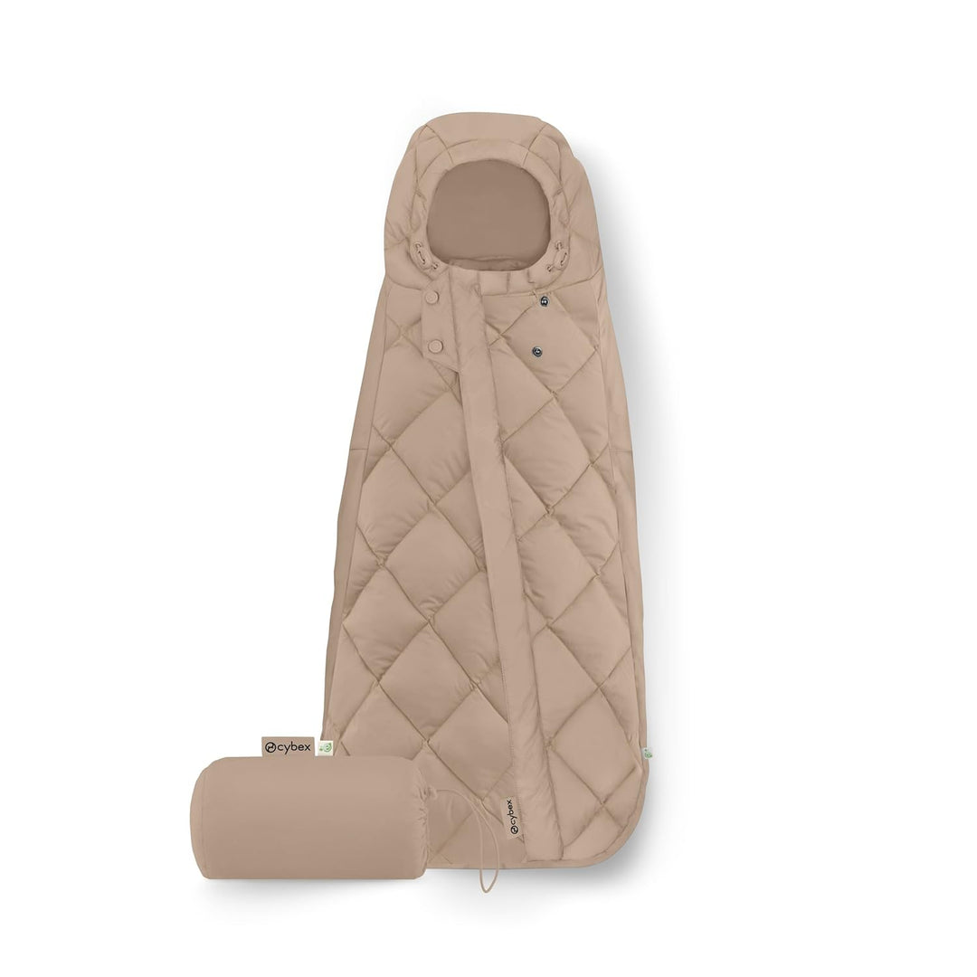 CYBEX Gold Fusssack Snøgga Mini 2, Für Babyschalen, Ab Geburt bis ca. 24 Monate, TOG 4, Warme Füllun