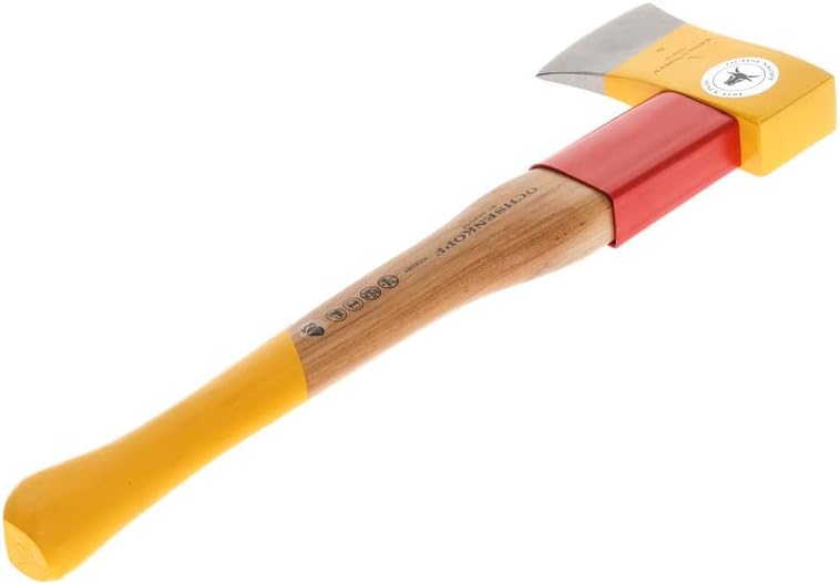OCHSENKOPF SPALT-FIX-Beil ROTBAND-PLUS, Hickory-Holzgriff, geschmiedet, 1250 g, Forst- und Gartenarb