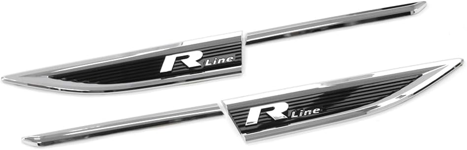 Plaketten Set seitlich Kotflügel Emblem Tuning Logo T-Cross