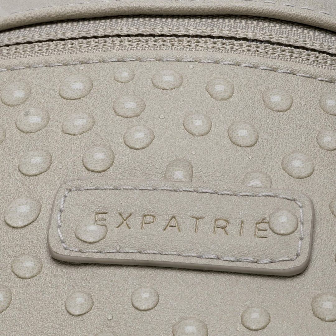 Expatrié Bauchtasche Damen Beige - Lucie - Mit Flexiblem Gurt & Schnellfach auf Rückseite - Veganes