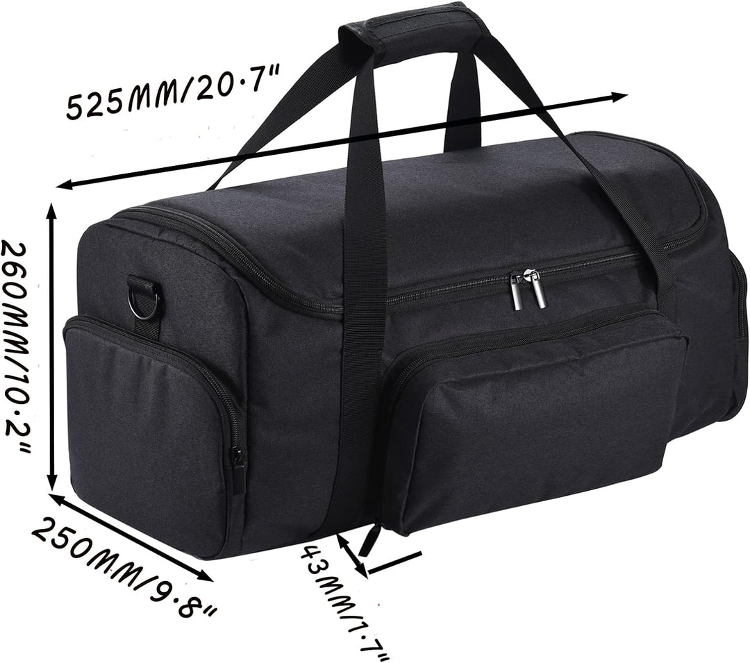 Yaowanguan Hülle Tragetasche Umhängetasche mit zusätzlichen Aufbewahrungstaschen für JBL PartyBox On