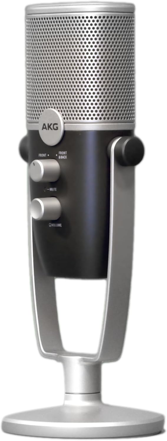 AKG Pro Audio Ara Professionelles USB-C Kondensatormikrofon, Dual Pattern Audio Capture Modes für Po