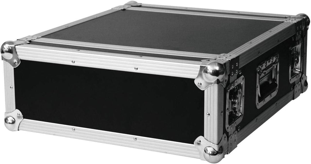 ROADINGER Verstärkerrack PR-2, 4HE, 47cm tief | Flightcase für 483-mm-Geräte (19") | mehrschichtig v