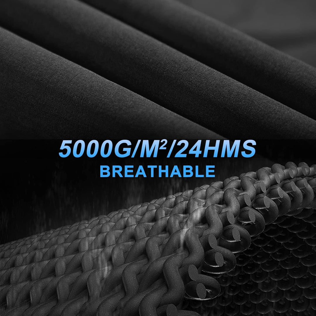 33,000ft Damen Leichte Wasserdichte Softshell Regenjacke Lange Funktionsjacke Übergangsjacke Windjac