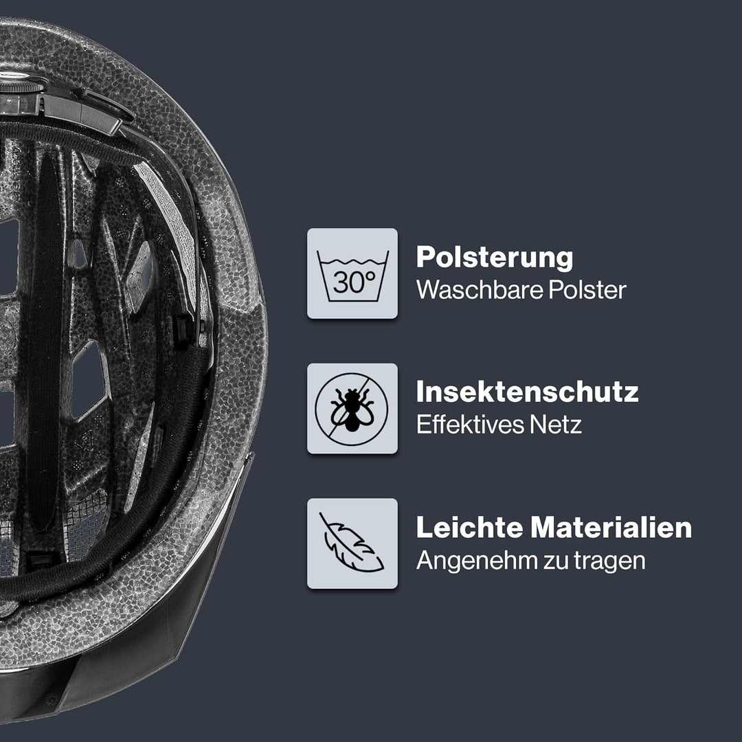 uvex i-vo - Leichter Allround-Helm für Damen und Herren - individuelle Grössenanpassung - erweiterba
