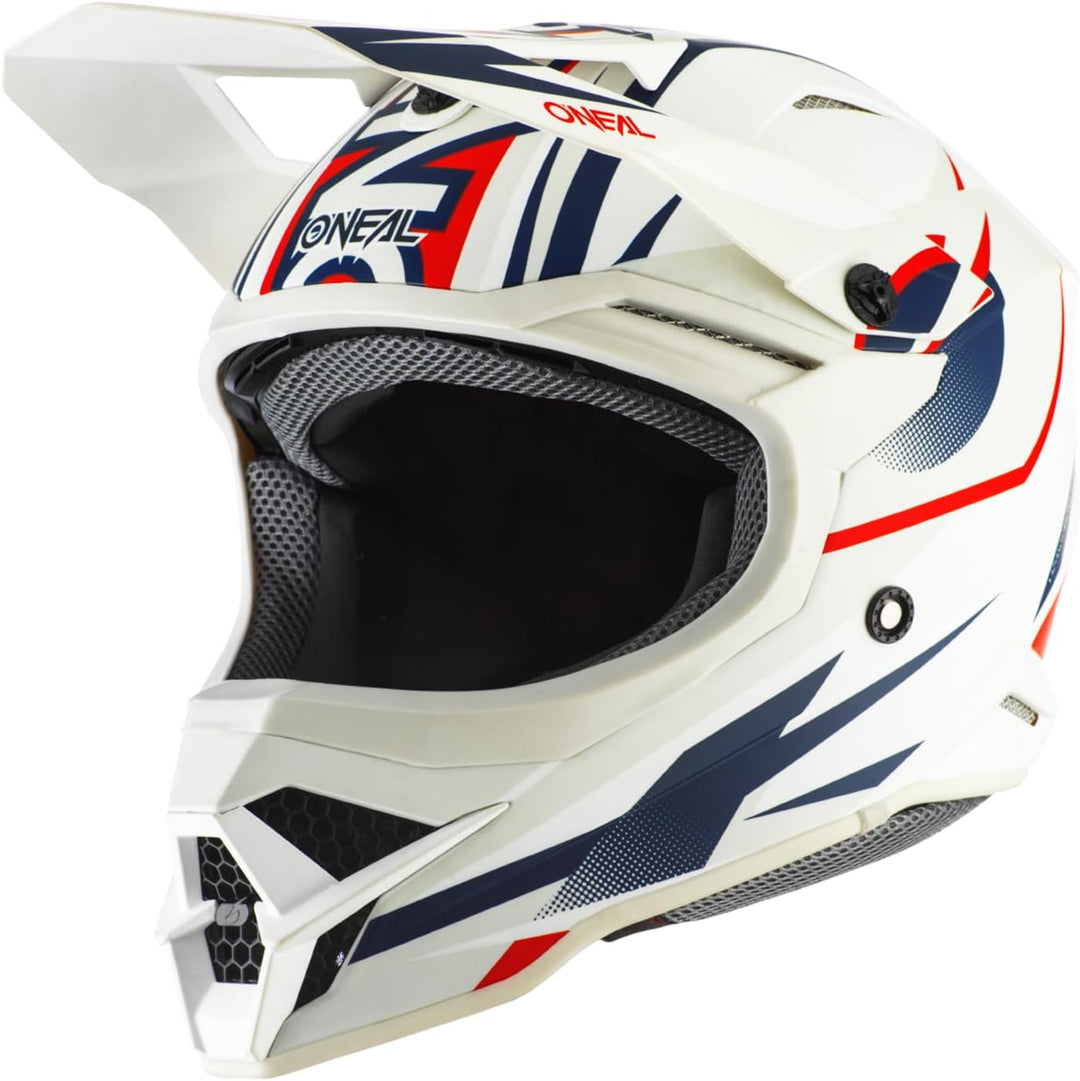 O'NEAL | Motocross-Helm | MX Enduro | ABS-Schale, erfüllt , Airflaps™ kompatibel | 3SRS Helmet RIFF