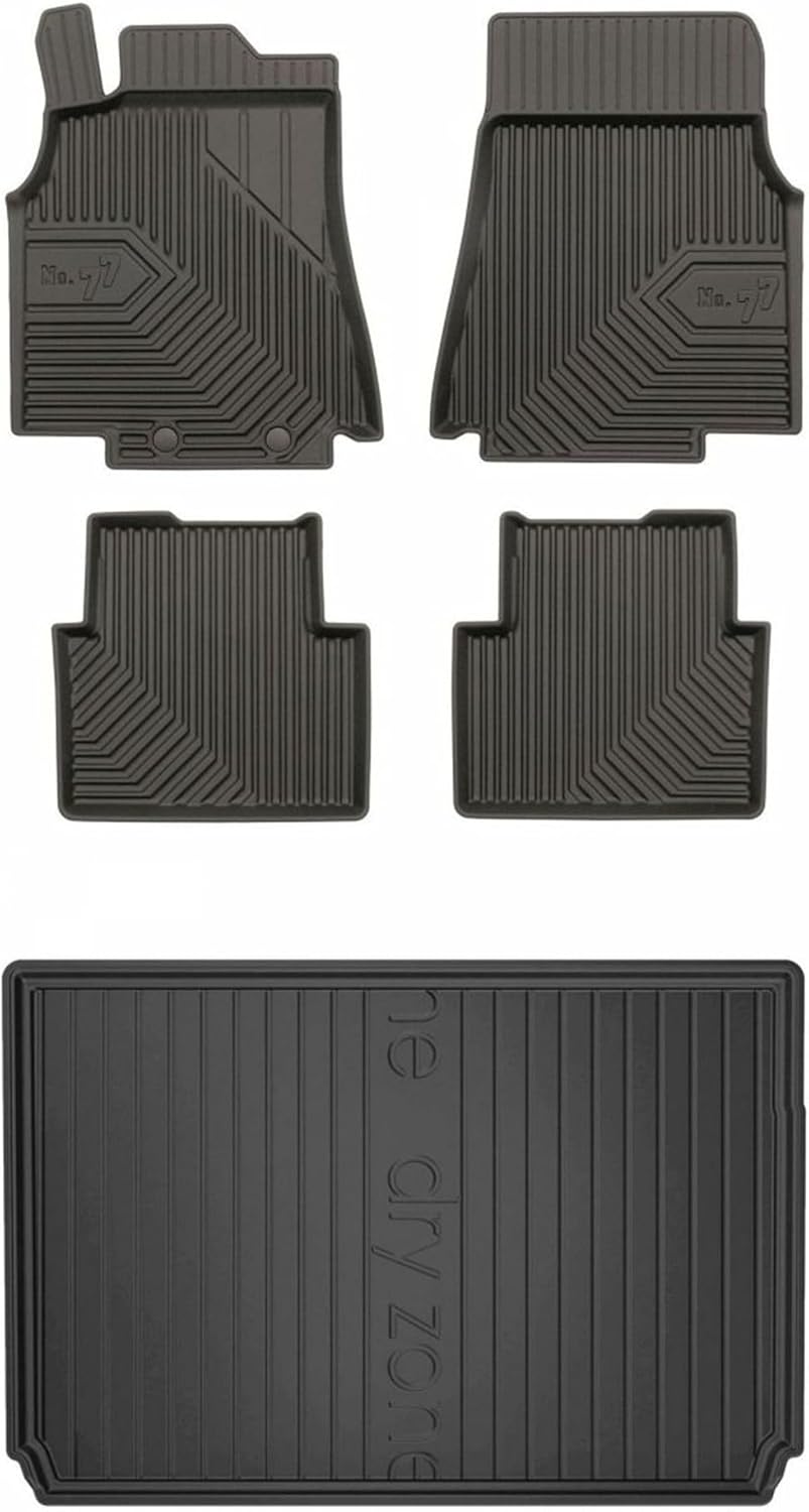 Satz Fussmatten und Gummimatte für Mercedes A W169 2004-2012
