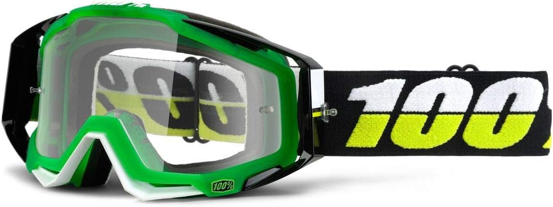 100% 50100-001-02 RACECRAFT Brille Gr�¼n, Gr�¼n