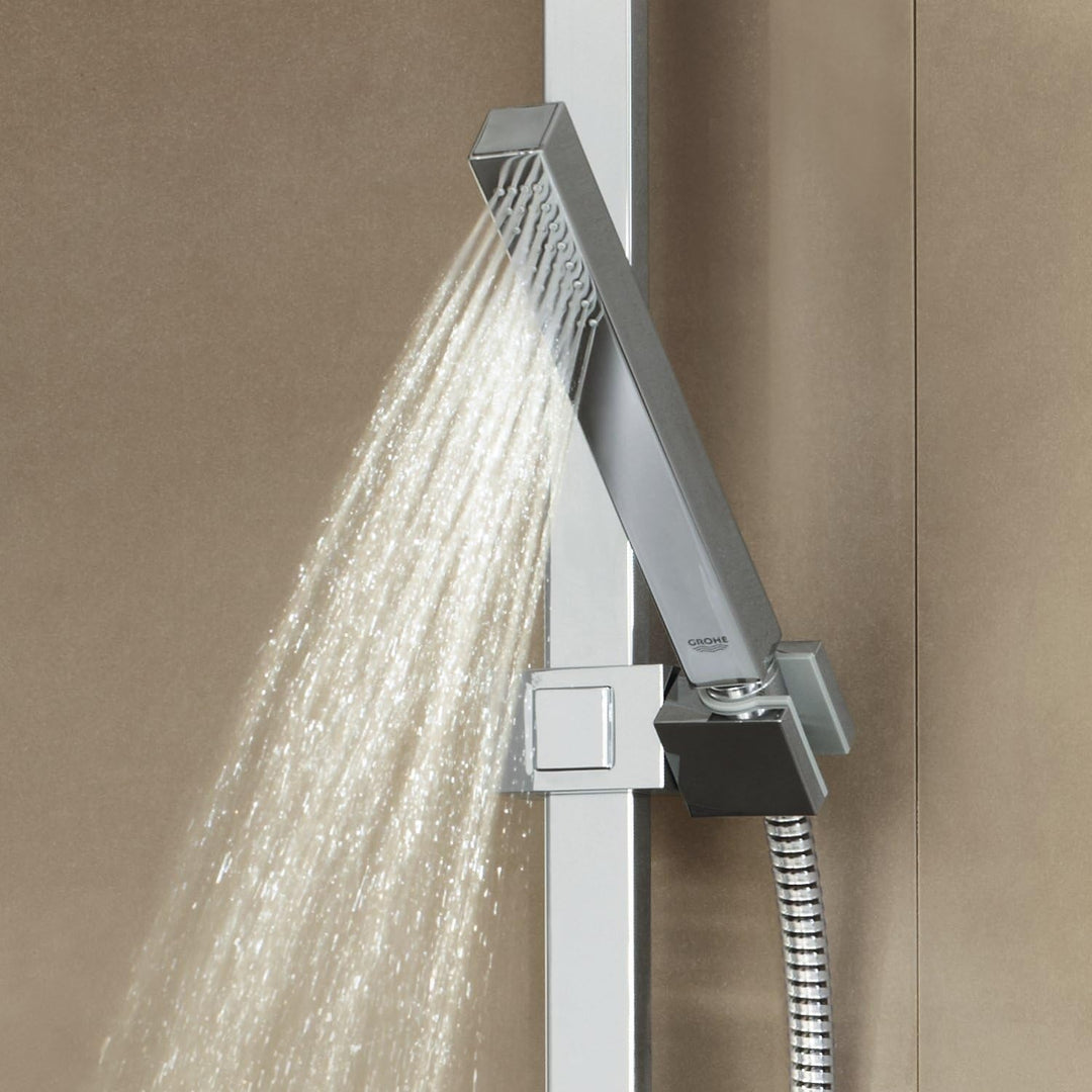 GROHE Euphoria Cube Stick | Brausen & Duschsysteme-Brausestangenset 1 Strahlart | chrom | 27700000 O