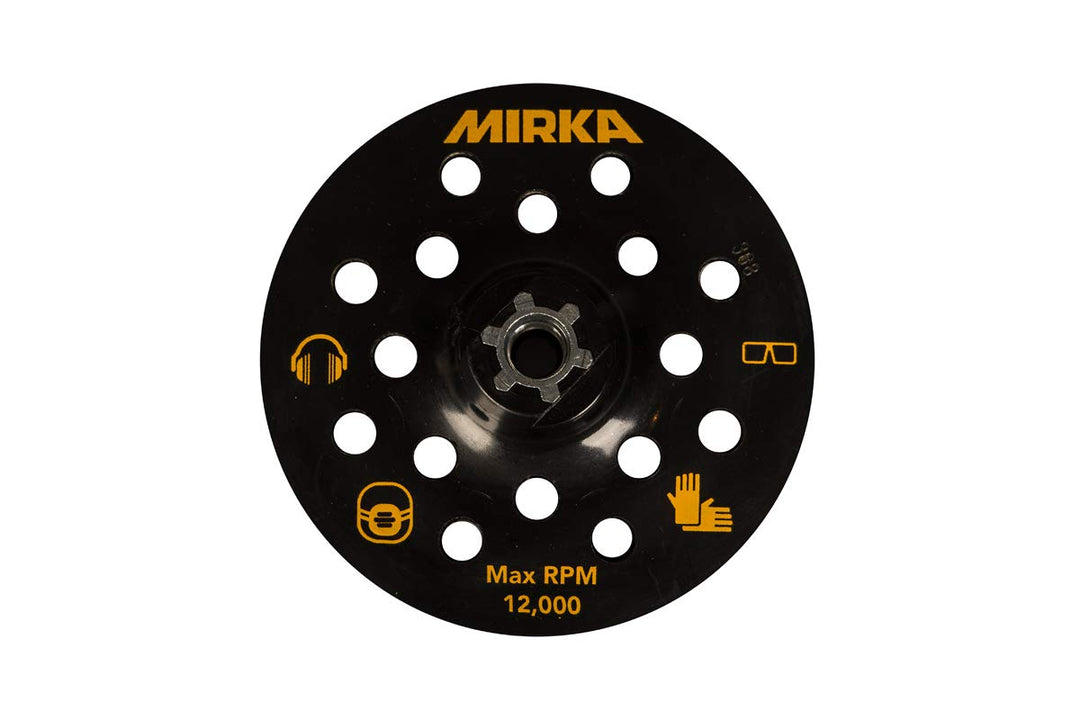 Mirka 1973087 9190153001 Stützteller 125 mm 17G Klettverschluss M14