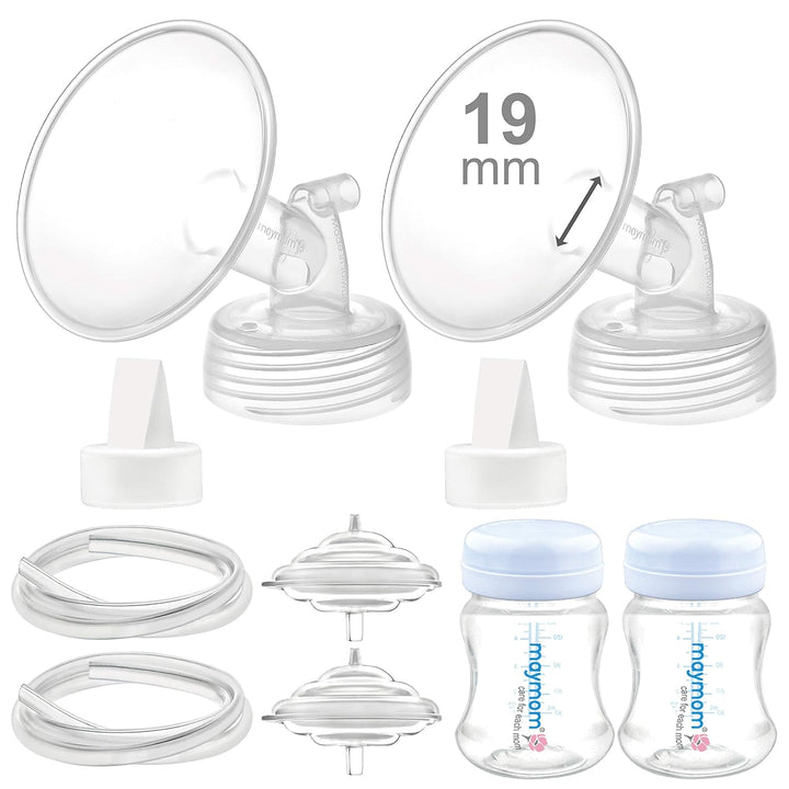 Maymom Pump Parts Spectra S2 Spectra S1, Small Flange Valve Tube Bottle Backflow Protector, Not Orig