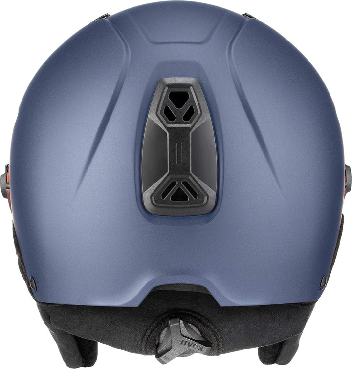 uvex Unisex – Erwachsene hlmt 600 Visor Skihelm blue mat 53-55 cm, blue mat 53-55 cm