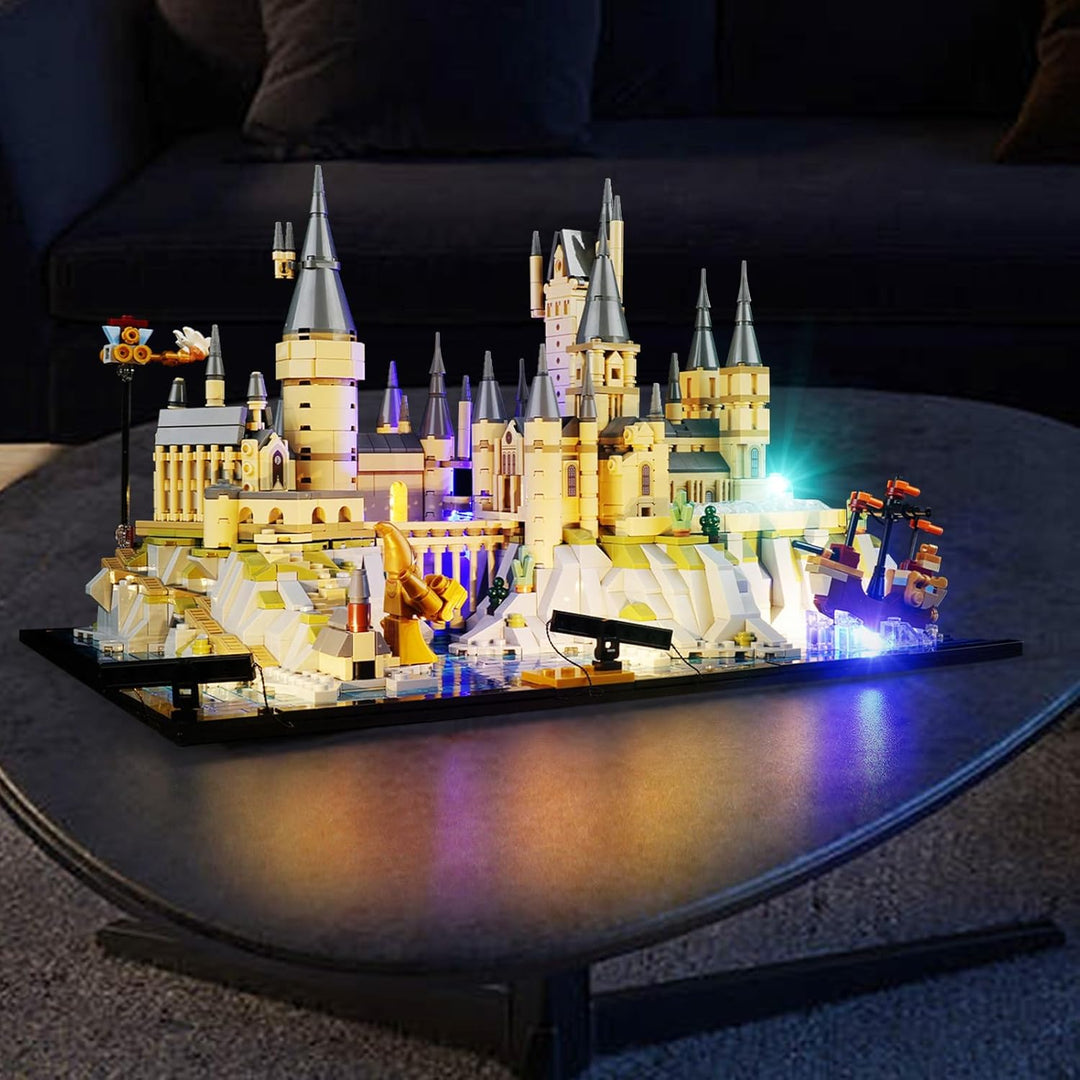 cooldac Led Licht Kit für Lego 76419 Harry Potter Schloss Hogwarts Set(Nur Beleuchtung, Kein Lego),