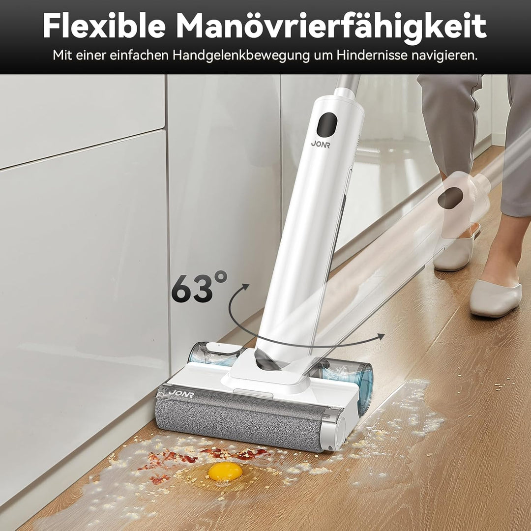 JONR S20 PRO Nass Trockensauger mit Selbstreinigungsfunktion, 180°-Flachdesign und 9cm Liegehöhe Sau