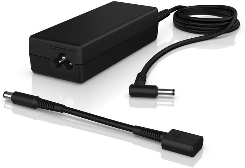 HP 90W Smart (W5D55AA) Reserve Netzteil Adapter (4,5 mm Anschluss) schwarz 90W 4,5 mm, 90W 4,5 mm